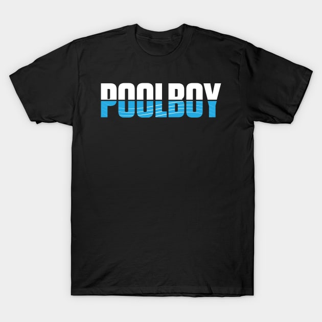 Poolboy Lifeguard Swimming Pool T-Shirt by Streetwear KKS